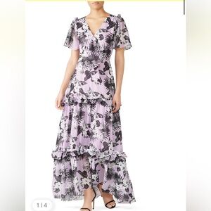 Viva Aviva Lavendar Leilani Maxi in Purple Lilac Size 2